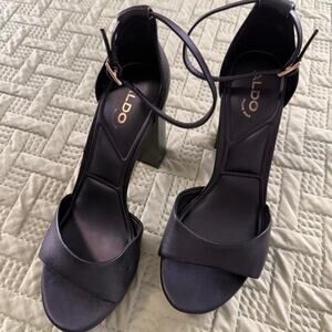Aldo pillow walk black platform